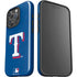 MLB Texas Rangers - Solid Distressed iPhone 16 Pro Impact Case